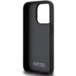 BMW iPhone 15 Pro Max Perforated Tricolor Line (BMHCP15X23PUPVK) hátlap, tok, fekete