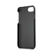 BMW iPhone 6/7/8 Signature Embossed Hexagon Leather Hard (BMHCP7HEXBK) hátlap, tok, fekete