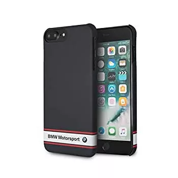   BMW iPhone 7 Plus Motorsport Endurance Hard Rubber Finish (BMHCP7LBSRNA) hátlap, tok, sötétkék