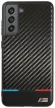 BMW Samsung Galaxy S21 FE M Collection Triangles (BMHCS21FEPUCARTCBK) hátlap, tok, fekete