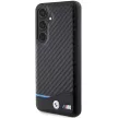 BMW BMHCS24S22NBCK S24 , bőr tok Leather Carbon, fekete