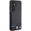 BMW BMHCS24S22NBCK S24 , bőr tok Leather Carbon, fekete