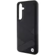 BMW BMHCS24S23RCGPK S24 , hátlap, bőr tok Signature Leather Crossing Lines Pattern, fekete