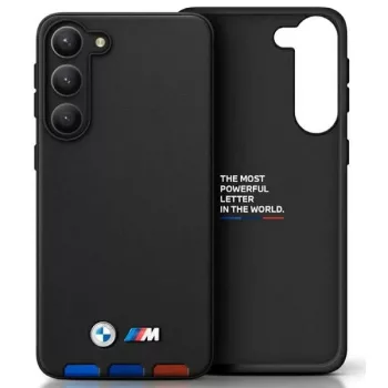   BMW BMHCSA5422PTDK A54, Tricolor Hot Stamp hátlap, tok, fekete