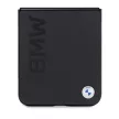 BMW BMHCZF5SLLBK Z Flip 5 F731 Leather Hot Stamp tok, fekete