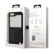 BMW BMHCZF5SLLBK Z Flip 5 F731 Leather Hot Stamp tok, fekete