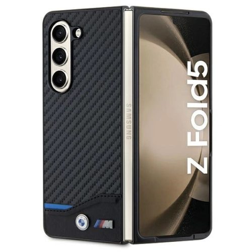 BMW BMHCZFD522NBCK Z Fold5 F946, Carbon hátlap, tok, fekete