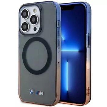   BMW BMHMP14LHTGE Gradient Bumper MagSafe iPhone 14 Pro 6.1" hátlap, szürke