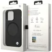 BMW iPhone 14 Pro Signature Liquid Silicone MagSafe (BMHMP14LSILBK2) MagSafe hátlap, tok, fekete