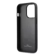 BMW iPhone 14 Pro Signature Logo Imprint Magsafe (BMHMP14LSLLBK) hátlap, tok, fekete
