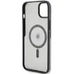 BMW BMHMP14MDSLK Signature MagSafe iPhone 14 Plus 6.7", hátlap, tok, fekete