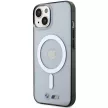 BMW BMHMP14MHCRS iPhone 14 Plus/15 Plus 6.7" Silver Ring MagSafe hátlap, tok, átlátszó