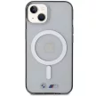 BMW BMHMP14MHCRS iPhone 14 Plus/15 Plus 6.7" Silver Ring MagSafe hátlap, tok, átlátszó