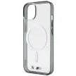 BMW BMHMP14MHCRS iPhone 14 Plus/15 Plus 6.7" Silver Ring MagSafe hátlap, tok, átlátszó