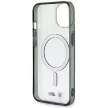 BMW BMHMP14MHCRS iPhone 14 Plus/15 Plus 6.7" Silver Ring MagSafe hátlap, tok, átlátszó