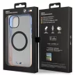 BMW BMHMP14MHTGE iPhone 14 Plus/15 Plus 6.7", Gradient Bumper MagSafe hátlap, tok, szürke