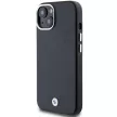 BMW BMHMP14S23PUFWK iPhone 14 6.1", Signature Wrapped Metal MagSafe tok, fekete
