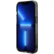 BMW BMHMP14SHGPK iPhone 14 6.1" Grey Pattern MagSafe hátlap, tok, fekete
