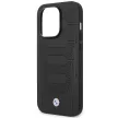 BMW BMHMP14X22RPSK bőr tok Leather Seats Pattern MagSafe iPhone 14 Pro Max 6.7", fekete