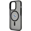 BMW BMHMP14XDSLK Magsafe Signature IML iPhone 14 Pro Max 6.7", hátlap, tok, fekete