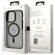 BMW BMHMP14XDSLK Magsafe Signature IML iPhone 14 Pro Max 6.7", hátlap, tok, fekete