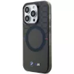 BMW iPhone 14 Pro Max 6.7" grey hátlap, tok, Pattern MagSafe (BMHMP14XHGPK) hátlap, tok, sötétszürke