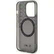 BMW iPhone 14 Pro Max 6.7" grey hátlap, tok, Pattern MagSafe (BMHMP14XHGPK) hátlap, tok, sötétszürke