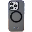 BMW BMHMP14XHTGE Gradient Bumper MagSafe iPhone 14 Pro Max 6.7", hátlap, szürke