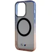 BMW BMHMP14XHTGE Gradient Bumper MagSafe iPhone 14 Pro Max 6.7", hátlap, szürke