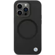 BMW iPhone 14 Pro Max Signature Liquid Silicone MagSafe (BMHMP14XSILBK2) MagSafe hátlap, tok, fekete