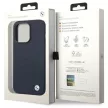 BMW BMHMP14XSILNA Silicone Metal Logo MagSafe iPhone 14 Pro Max 6.7" hátlap, sötétkék
