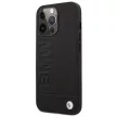 BMW BMHMP14XSLLBK Signature Logo Imprint Magsafe iPhone 14 Pro Max 6,7" hátlap, tok, fekete