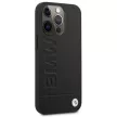 BMW BMHMP14XSLLBK Signature Logo Imprint Magsafe iPhone 14 Pro Max 6,7" hátlap, tok, fekete