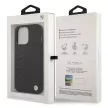 BMW BMHMP14XSLLBK Signature Logo Imprint Magsafe iPhone 14 Pro Max 6,7" hátlap, tok, fekete