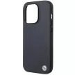 BMW BMHMP14XSLLNA iPhone 14 Pro Max 6,7", Hot Stamp MagSafe hátlap, tok, sötétkék