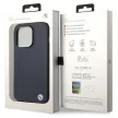 BMW BMHMP14XSLLNA iPhone 14 Pro Max 6,7", Hot Stamp MagSafe hátlap, tok, sötétkék