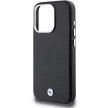 BMW iPhone 15 Pro Signature Wrapped Metal MagSafe (BMHMP15L23PUFWK) MagSafe hátlap, tok, fekete
