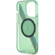 BMW BMHMP15LHDTN iPhone 15 Pro 6.1", M Tricolor Stripes MagSafe hátlap, tok, zöld