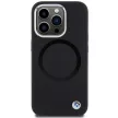 BMW BMHMP15LSILBK2 iPhone 15 Pro 6.1", Signature Liquid Silicone MagSafe hátlap, tok, fekete