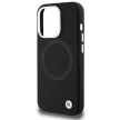 BMW BMHMP15LSILBK2 iPhone 15 Pro 6.1", Signature Liquid Silicone MagSafe hátlap, tok, fekete