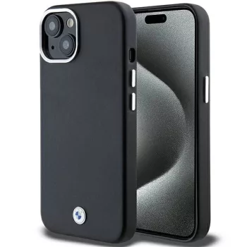   BMW BMHMP15M23PUFWK iPhone 14 Plus/15 Plus 6.7 ", Signature Wrapped Metal MagSafe hátlap, tok, fekete