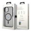 BMW BMHMP15MDSLK iPhone 14 Plus/15 Plus 6.7", IML Signature MagSafe hátlap, tok, fekete