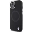 BMW BMHMP15MSILBK2 iPhone 14 Plus/15 Plus 6.7" Signature Liquid Silicone MagSafe hátlap, tok, fekete