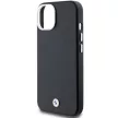 BMW iPhone 15 Signature Wrapped Metal MagSafe (BMHMP15S23PUFWK) MagSafe hátlap, tok, fekete