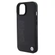 BMW iPhone 15 Magsafe Signature Logo Imprint (BMHMP15SSLLBK) MagSafe hátlap, tok, fekete
