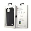 BMW iPhone 15 Magsafe Signature Logo Imprint (BMHMP15SSLLBK) MagSafe hátlap, tok, fekete
