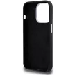 BMW BMHMP15XSILBK2 iPhone 15 Pro Max 6.7", fSignature Liquid Silicone MagSafe hátlap, tok, fekete