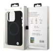 BMW BMHMP15XSILBK2 iPhone 15 Pro Max 6.7", fSignature Liquid Silicone MagSafe hátlap, tok, fekete