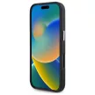 BMW iPhone 16 Pro M Smooth Full Wrapped Metal (BMHMP16L23PMWK) MagSafe hátlap, tok, fekete