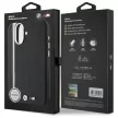 BMW iPhone 16 M Smooth Full Wrapped Metal MagSafe (BMHMP16S23PMWK) MagSafe hátlap, tok, fekete